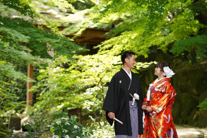 紅葉シーズンの徳川園