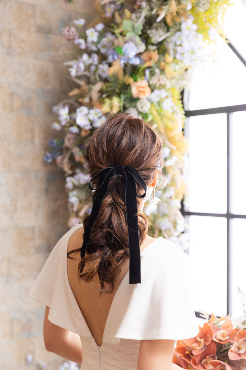 洋装ヘアアレンジ