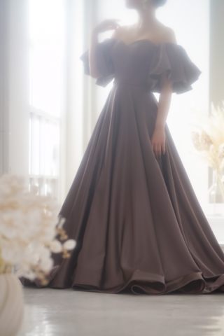 ドレスのライン