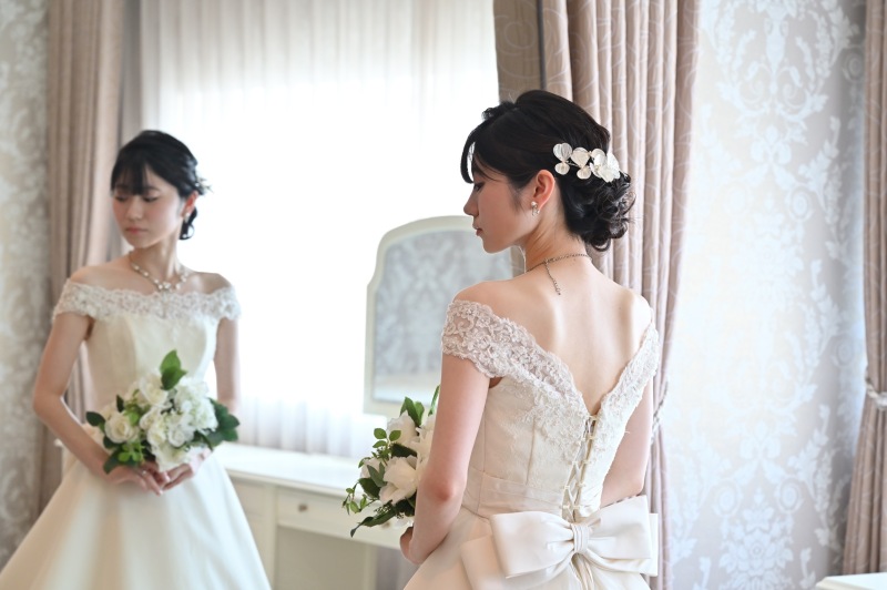 新婦様のヘアアレンジ紹介✨