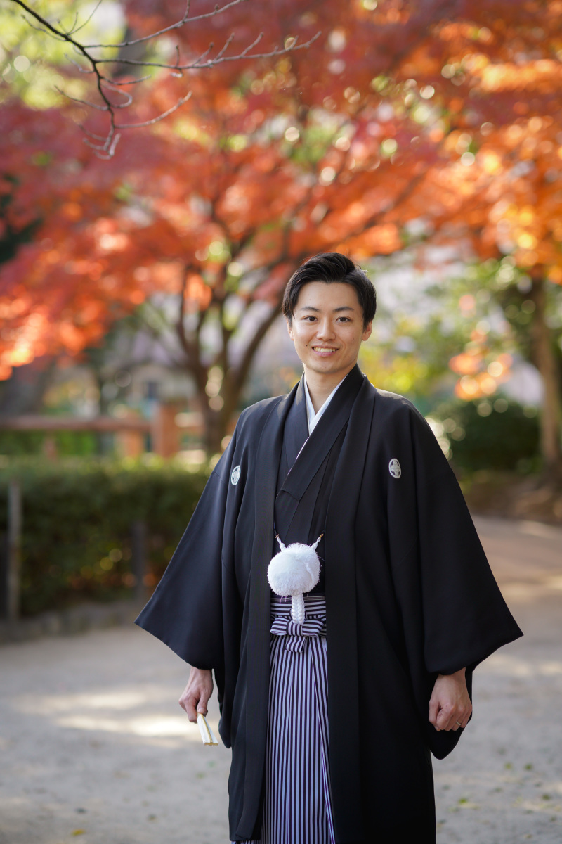 中村公園での紅葉シーズンの撮影2023