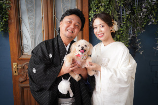 ペットちゃんと撮影