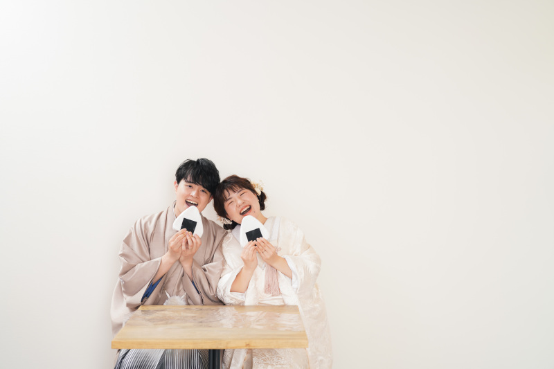 持ち込み小物で個性◎