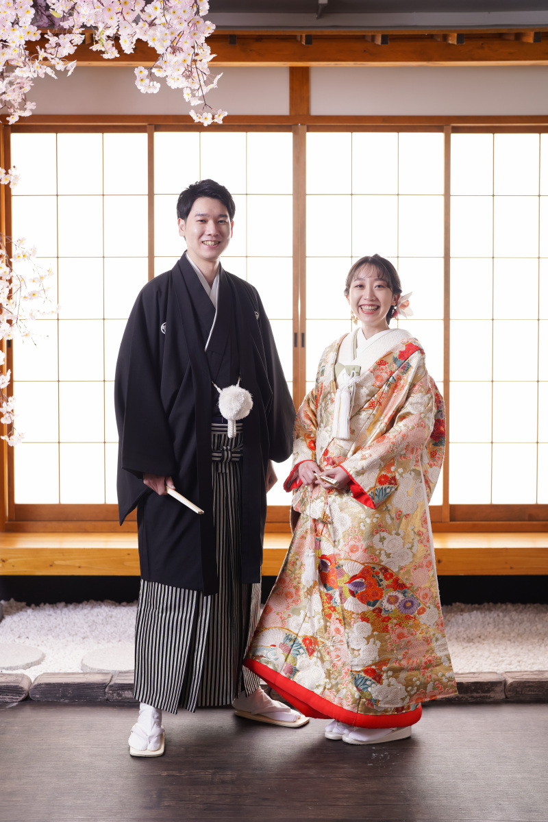 打掛にこめられた吉祥文様の意味