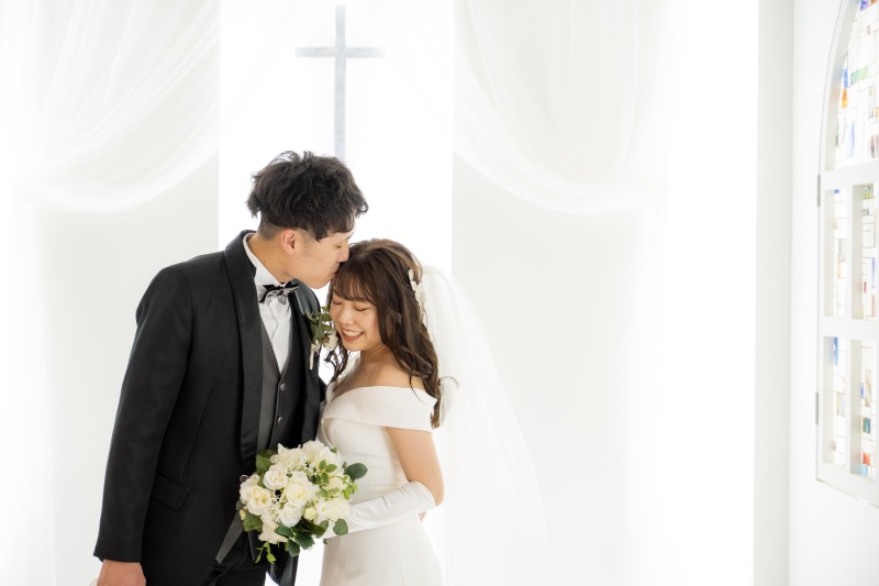 ウェディングドレスに似合う髪型は?♡