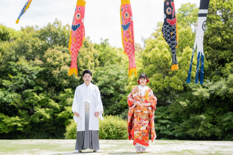 白鳥庭園での撮影のご紹介-後編-