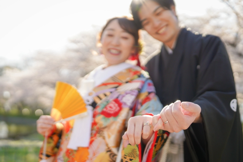 桜前撮り始まってます