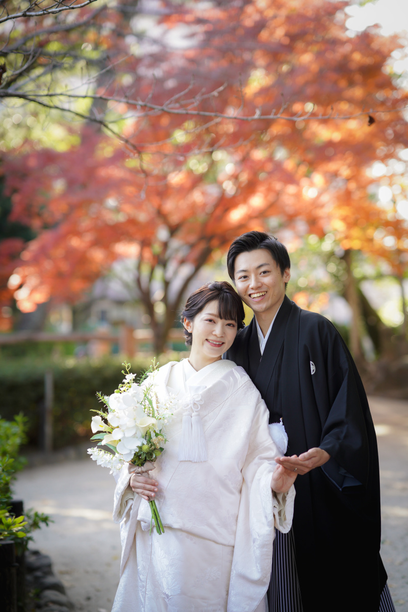 中村公園での紅葉シーズンの撮影2023