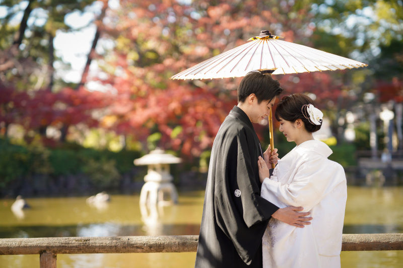 中村公園での紅葉シーズンの撮影2023