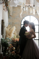 【名古屋・栄でウエディング写真をもっと自由に】スタジオ撮影＆ロケーション撮影