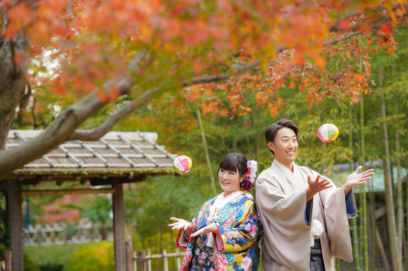 紅葉なら✨✨中村公園❣️