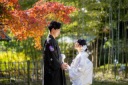 紅葉撮影 中村公園で記念に☆