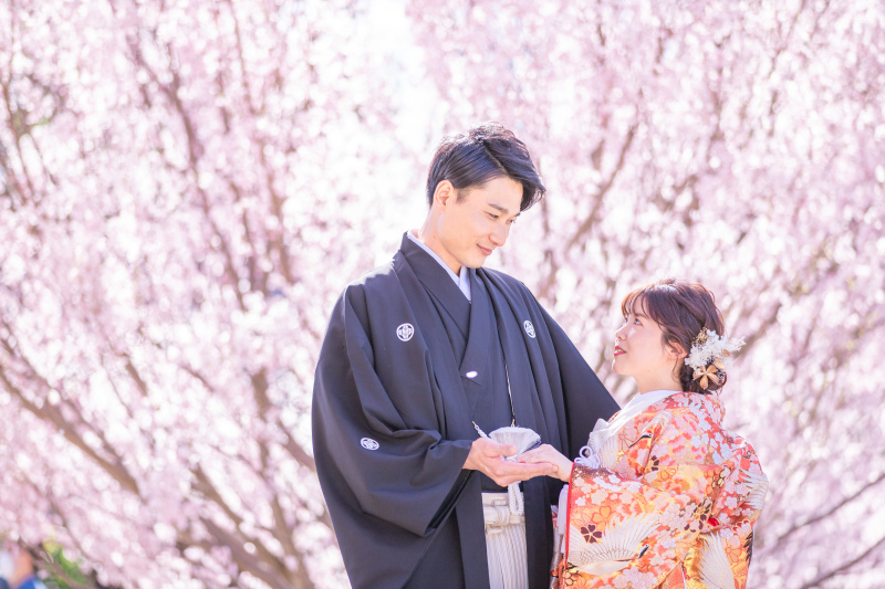 桜との撮影予約❣️