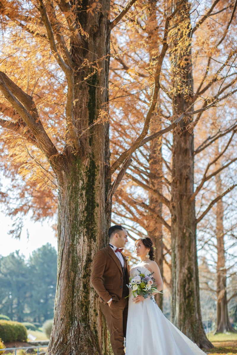 紅葉の庄内緑地公園