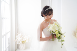 洋装ヘアアレンジ