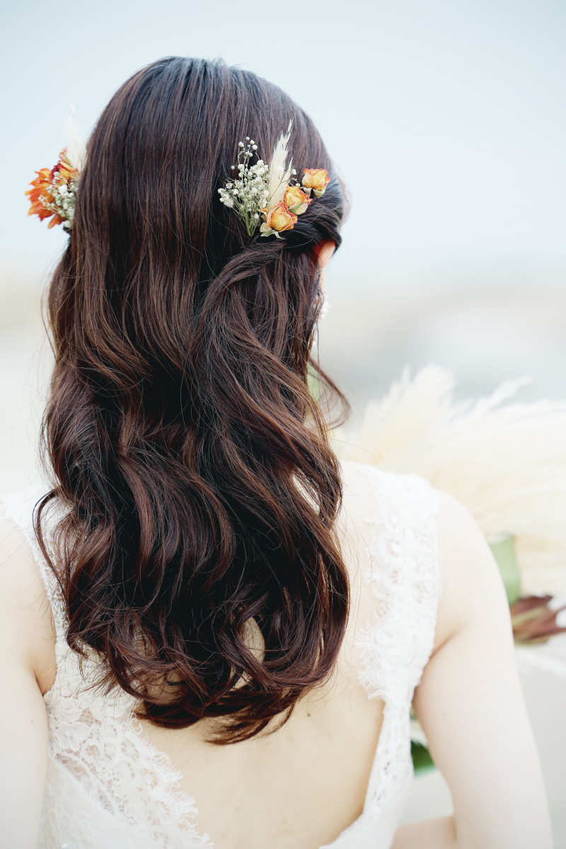 洋装ヘアアレンジ