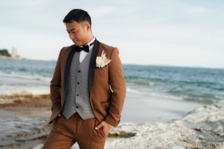 タキシードの着こなし