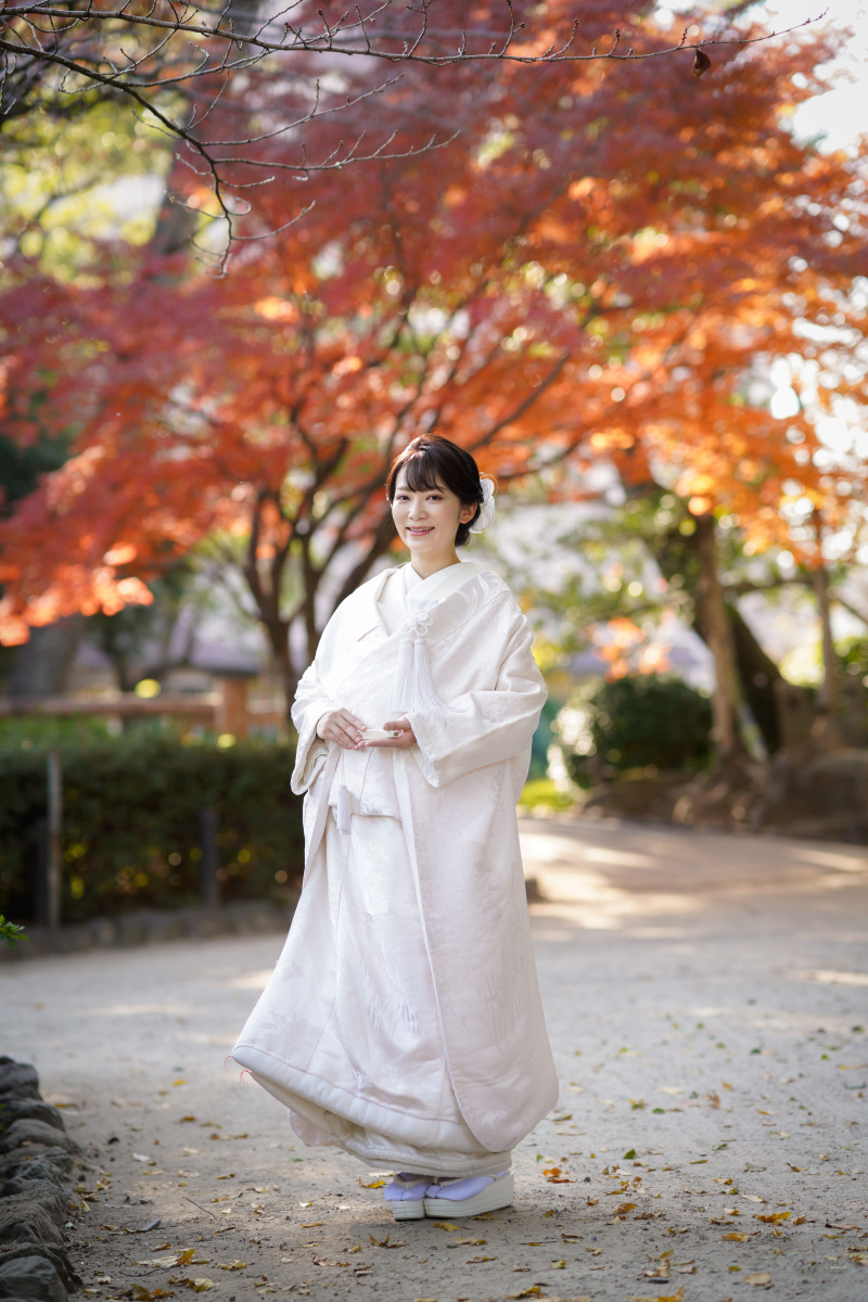 中村公園での紅葉シーズンの撮影2023