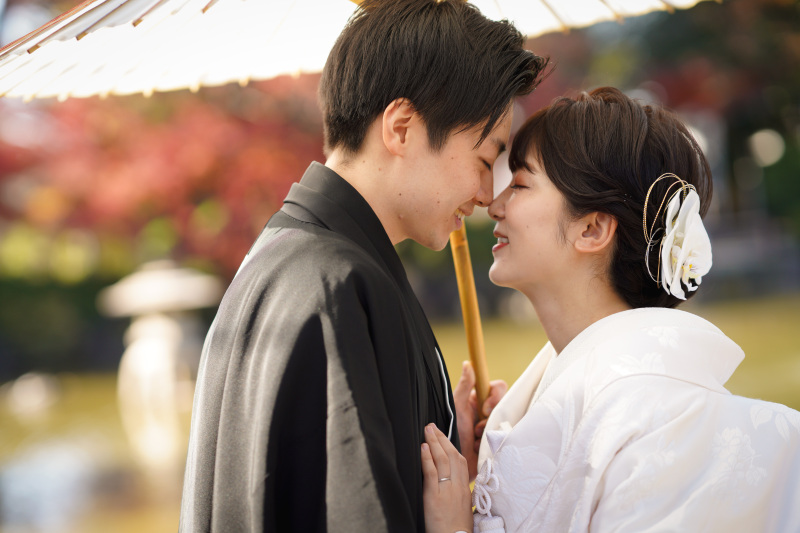 中村公園での紅葉シーズンの撮影2023