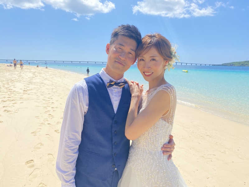 優しい笑み(^^)ビーチフォト!