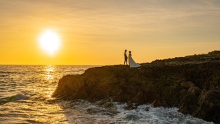 サンセットの光に包まれて