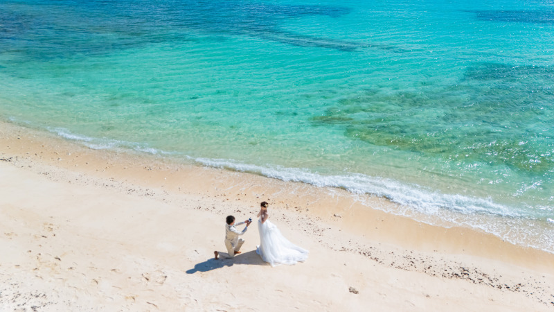 新婚旅行は宮古島で決まり!一生の思い出に残る旅を