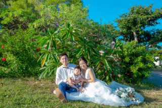 ご家族写真もしっかり残します