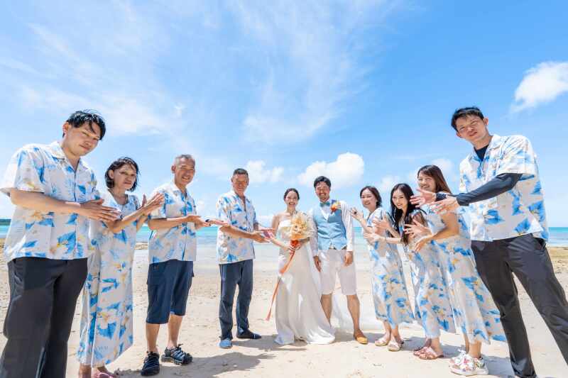 【宮古のスタイリストがご紹介する】ドレスとファミリーフォト