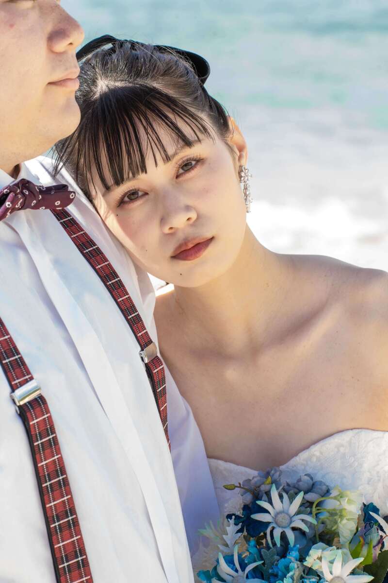 MIYAKOではロマンチックなショットも自然に撮れます♪