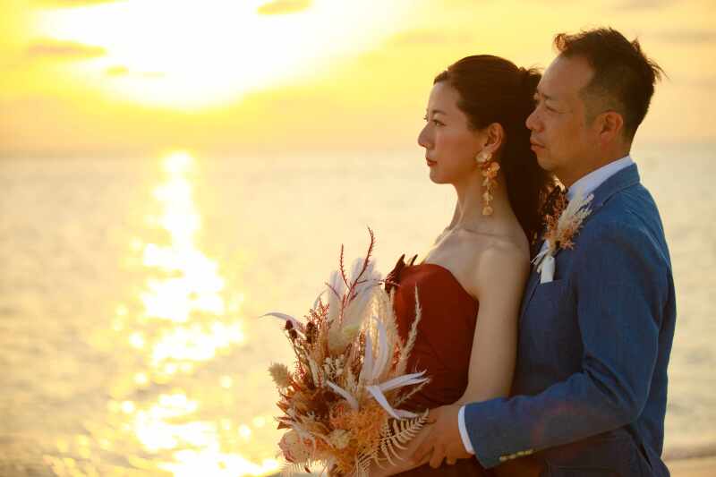 【宮古のスタイリストがご紹介する】ヘアースタイル&サンセット撮影