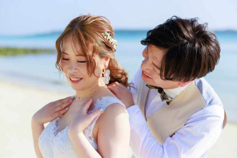 【宮古のスタイリストがご紹介する】ヘアー＆ドレス、ステキなサンセット