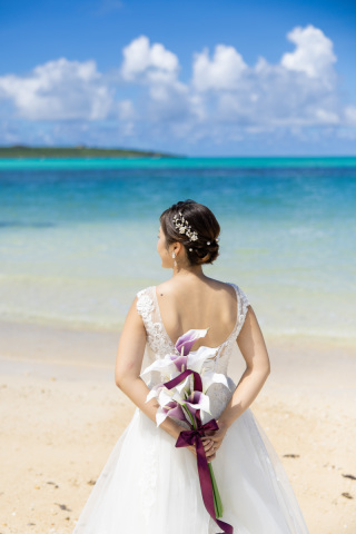 ウェディングブーケのご紹介！静かな主役感【カラー】