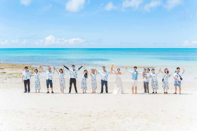 【宮古のスタイリストがご紹介する】ドレスとファミリーフォト