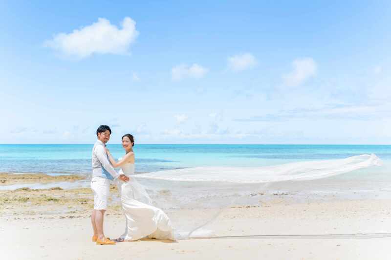 【宮古のスタイリストがご紹介する】ドレスとファミリーフォト