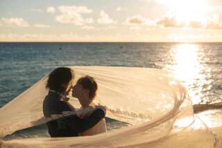 MIYAKOではロマンチックなショットも自然に撮れます♪