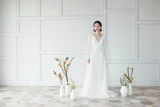 ドレスにこだわったウェディングフォトを