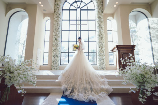 本物のチャペルで撮影できる！