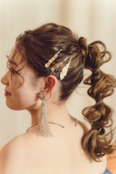 ヘアメイク・アクセサリーも拘って！