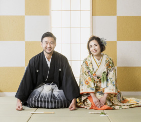 畳の香りに癒される、和装ブースがスタジオ内に新設！