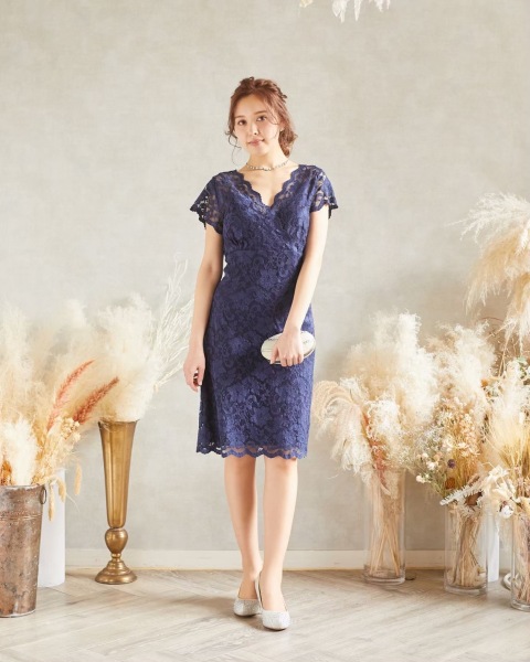 ネイビーレース