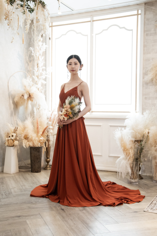 テラコッタドレス