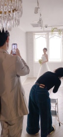 撮影中を撮影中