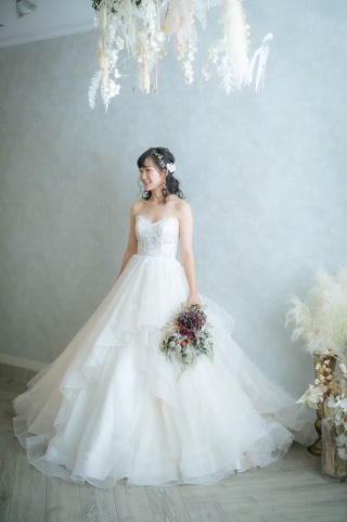 プリンセスラインドレス