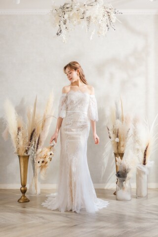 ソフトマーメイドドレス