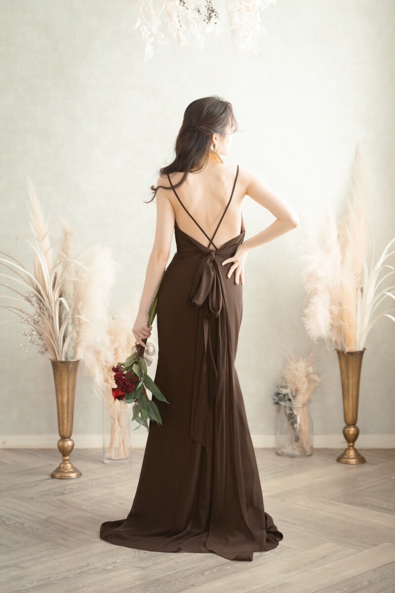 ブラウンドレス