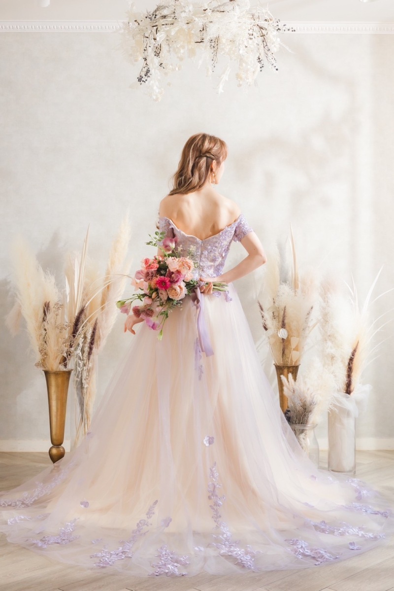 ラベンダードレス