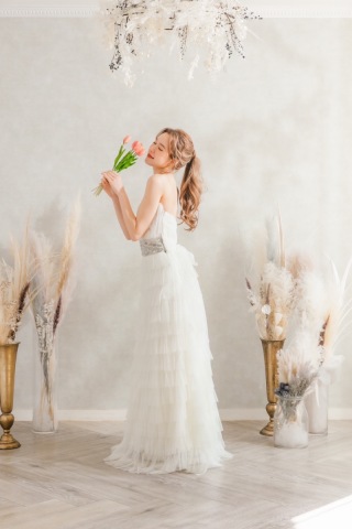 ティアードドレス