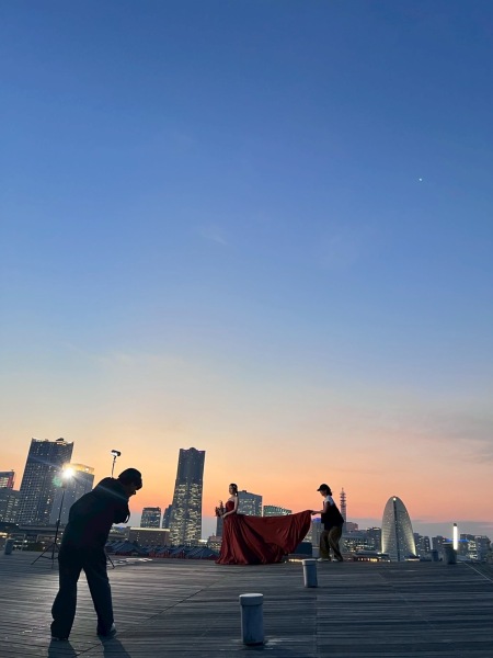 撮影風景