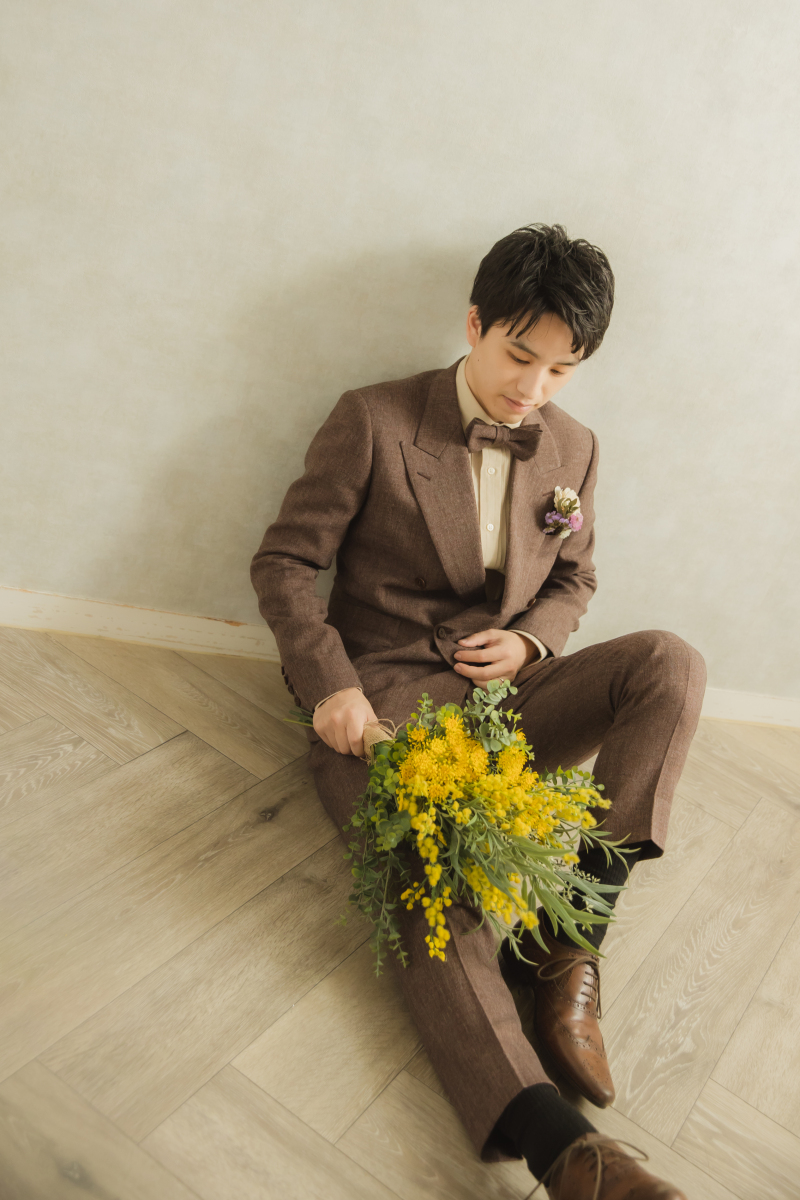 ご新郎様ソロショット