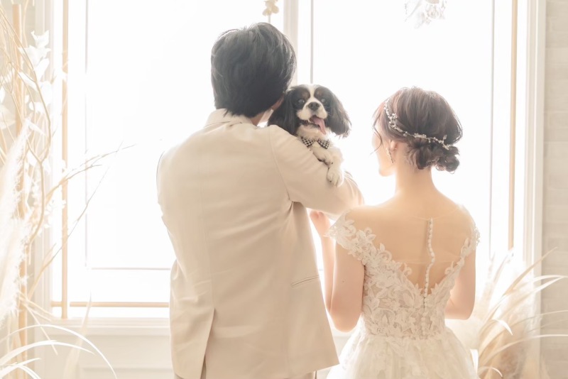 ペットと一緒に♡